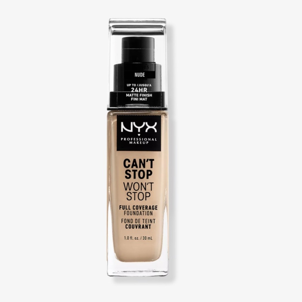 💎 NYX Professional Makeup Can't Stop Won't Stop Matte Foundation in Nude